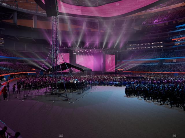 SoFi Stadium - Section Club 117 Seat View