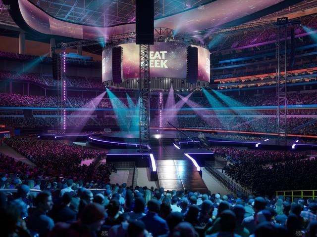 SoFi Stadium - Section Club 117 Seat View