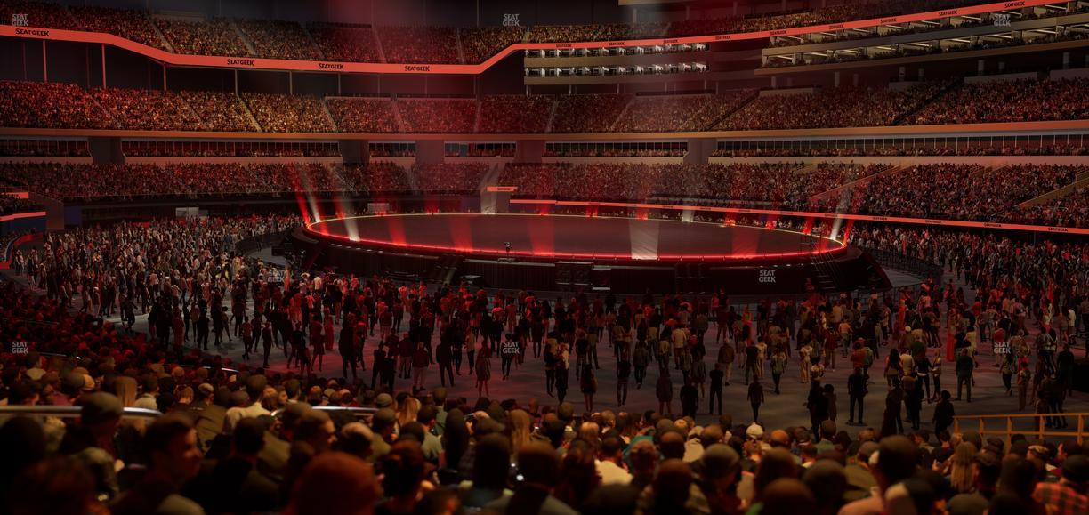 SoFi Stadium - Section Club 117 Seat View