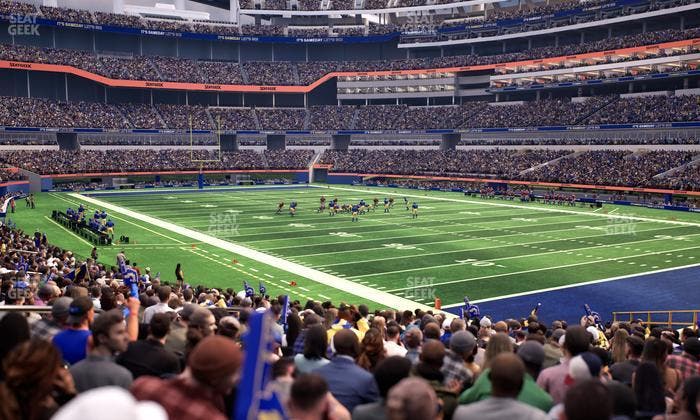 SoFi Stadium - Section Club 117 Seat View