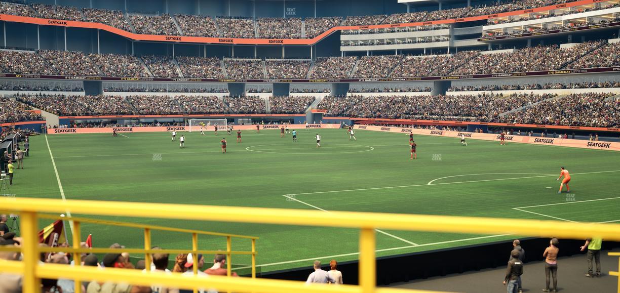 SoFi Stadium - Section Club 118 Seat View