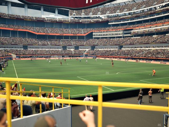 SoFi Stadium - Section Club 118 Seat View