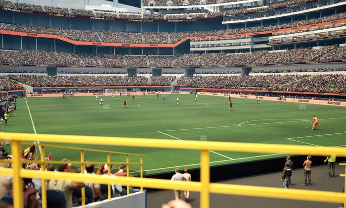 SoFi Stadium - Section Club 118 Seat View