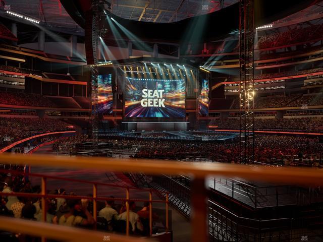 SoFi Stadium - Section Club 118 Seat View
