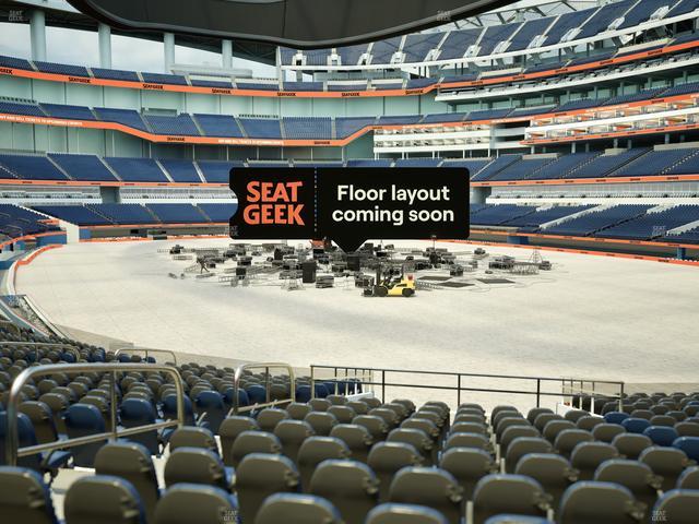 SoFi Stadium - Section Club 118 Seat View