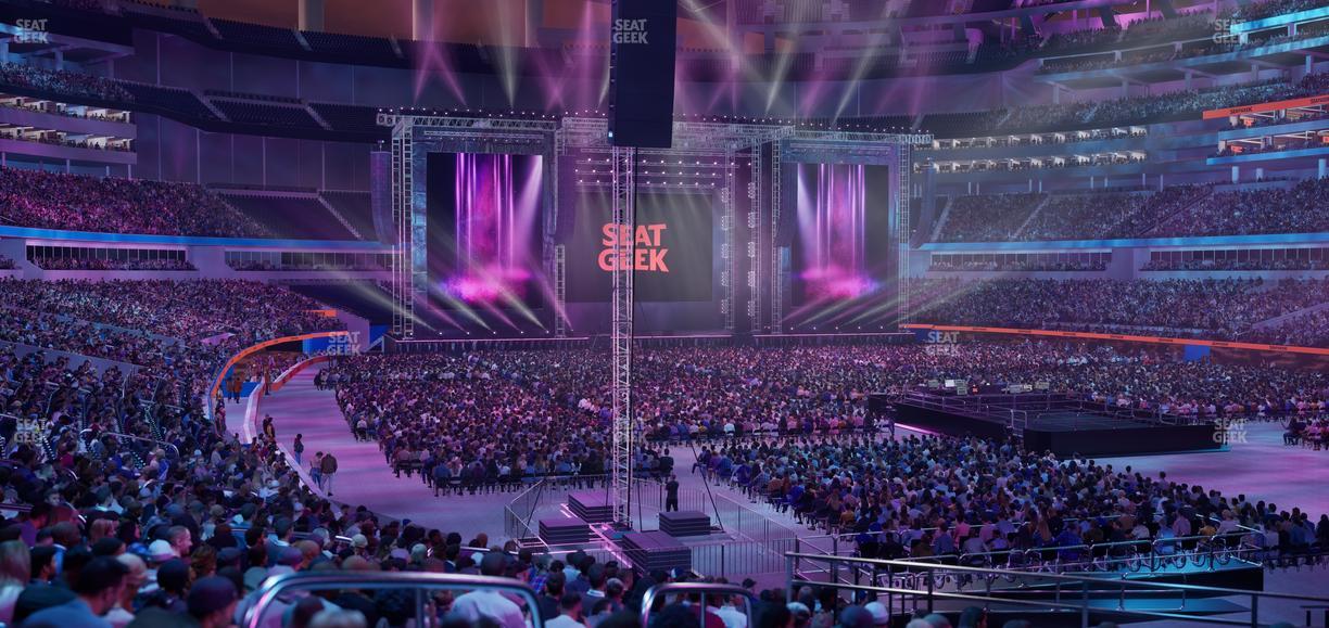 SoFi Stadium - Section Club 118 Seat View