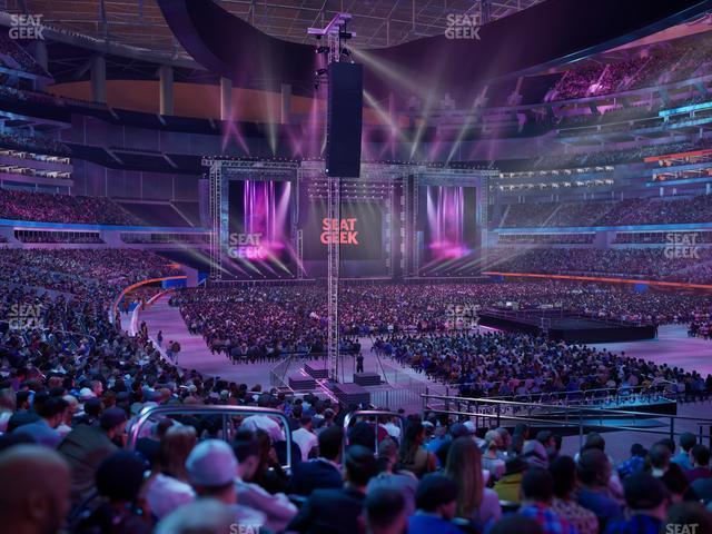 SoFi Stadium - Section Club 118 Seat View SoFi Stadium - Section Club 118 Seat View