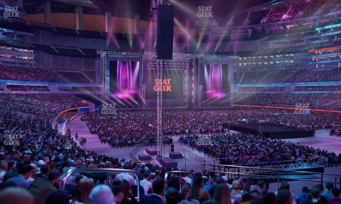 SoFi Stadium - Section Club 118 Seat View