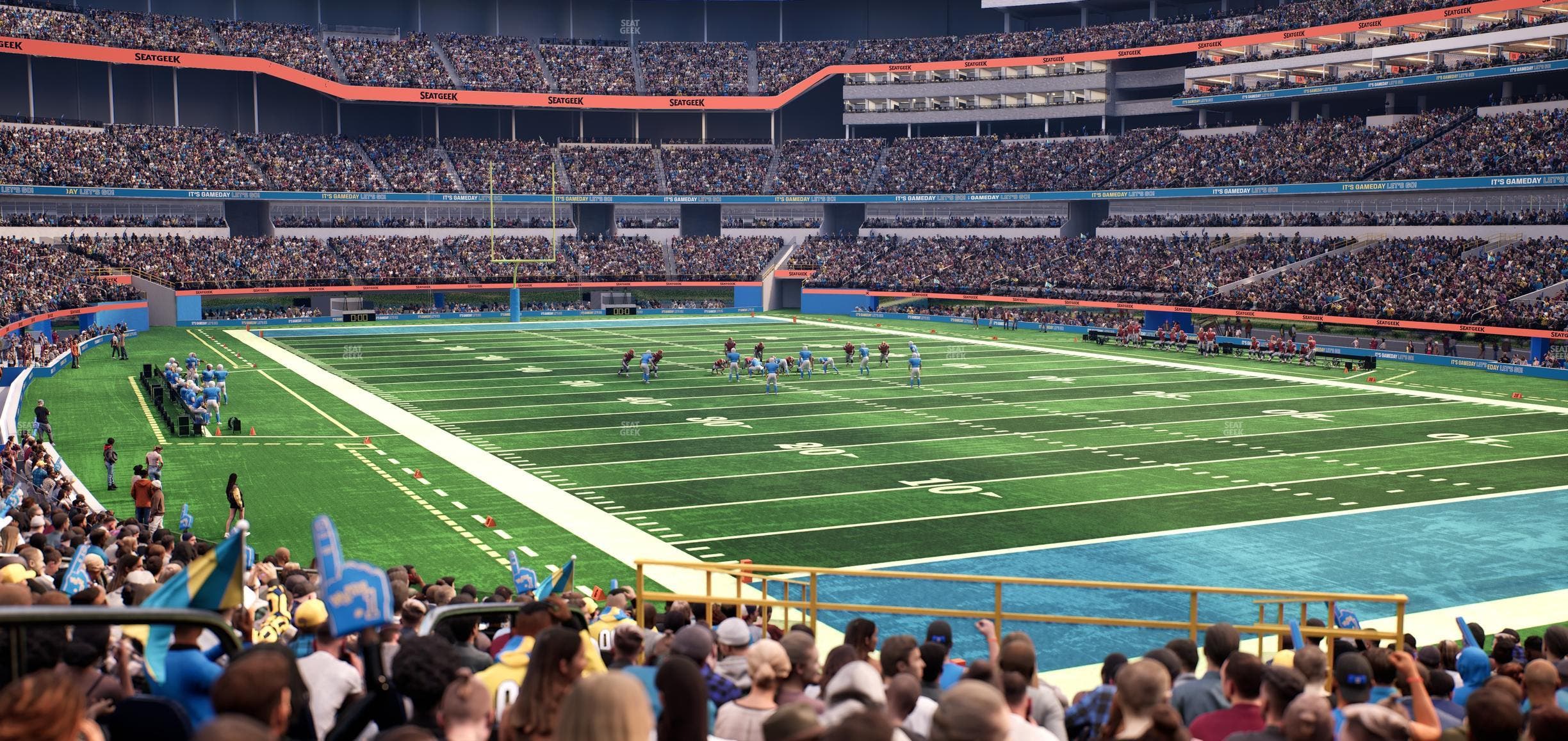 SoFi Stadium - Section Club 118 Seat View