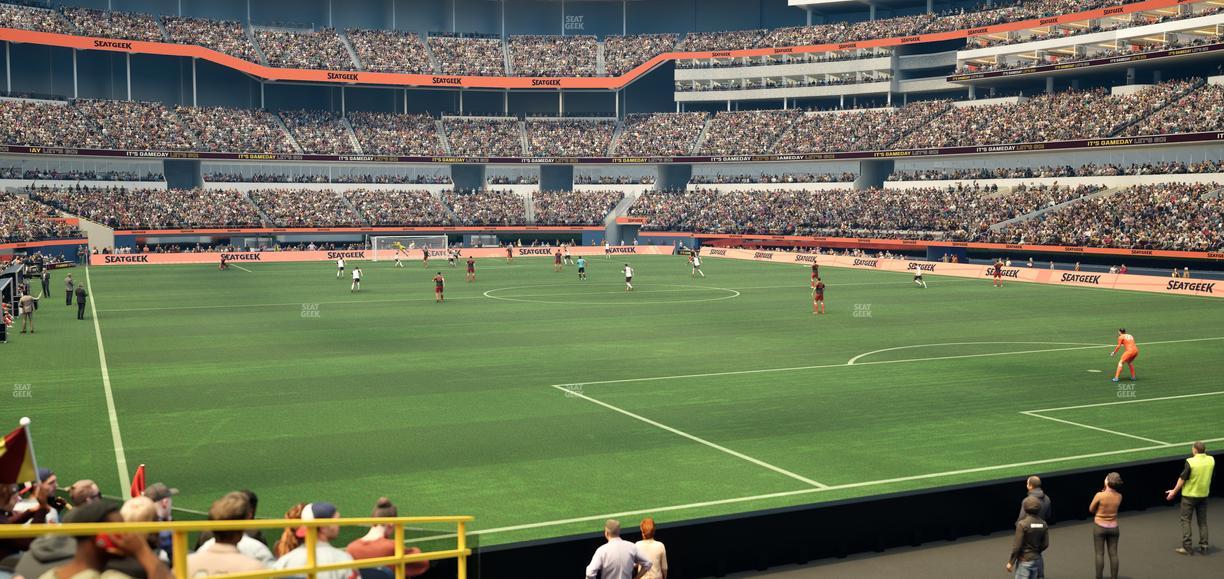 SoFi Stadium - Section Club 118 Seat View