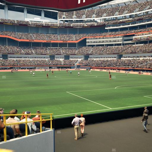 SoFi Stadium - Section Club 118 Seat View