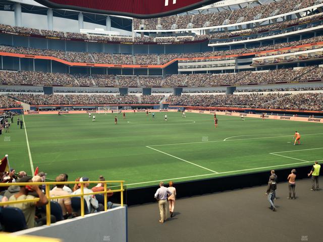 SoFi Stadium - Section Club 118 Seat View