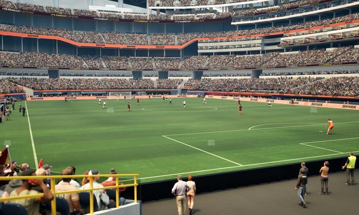 SoFi Stadium - Section Club 118 Seat View