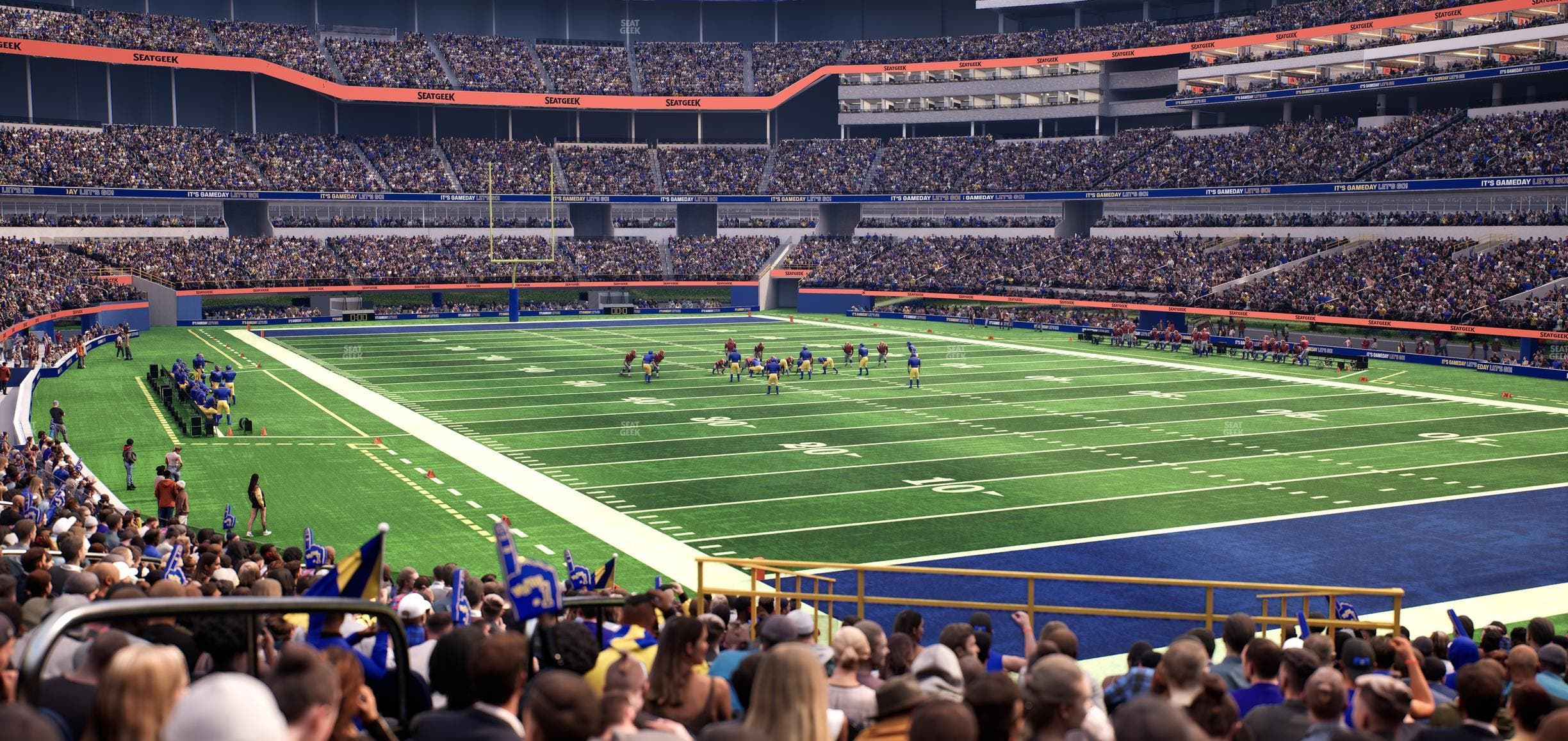 SoFi Stadium - Section Club 118 Seat View