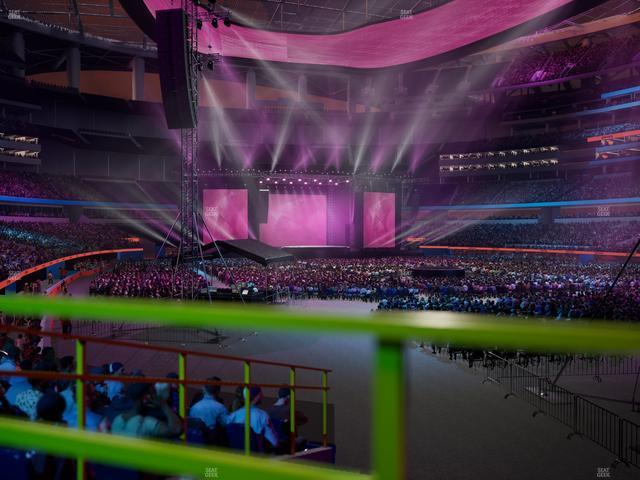 SoFi Stadium - Section Club 118 Seat View