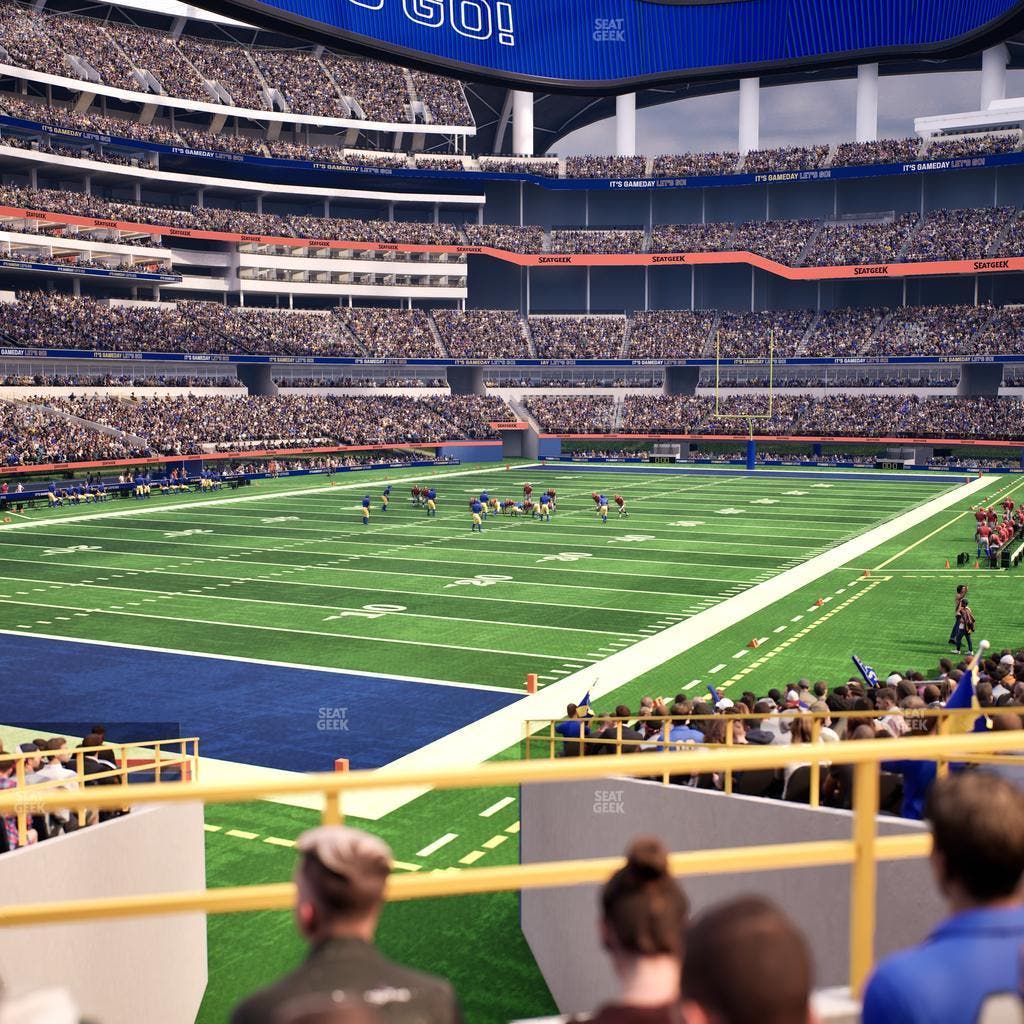 SoFi Stadium - Section Club 125 Seat View