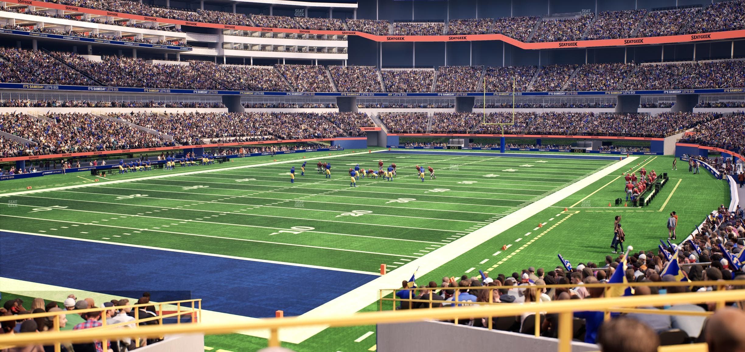SoFi Stadium - Section Club 125 Seat View