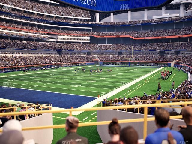 SoFi Stadium - Section Club 125 Seat View