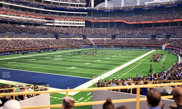 SoFi Stadium - Section Club 125 Seat View