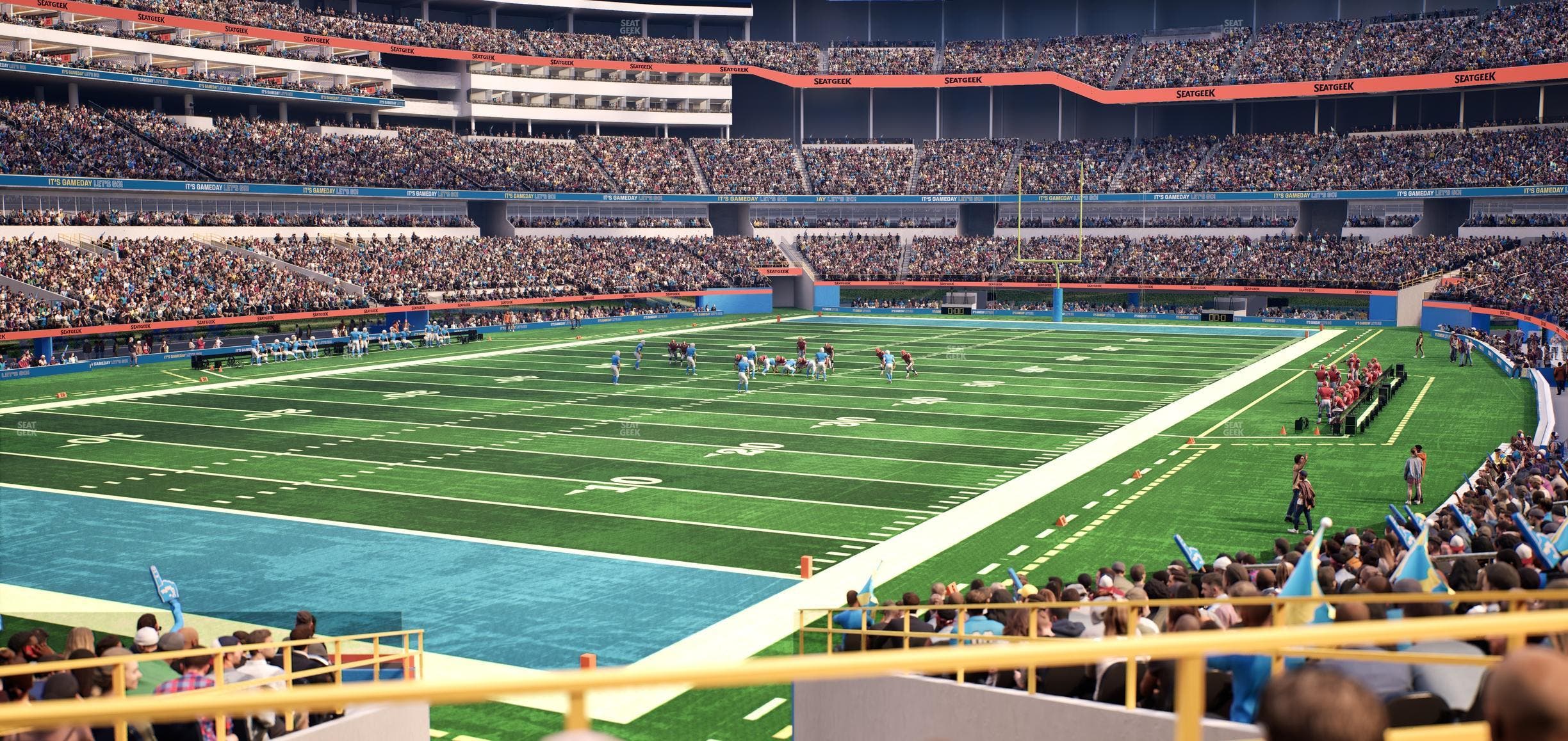 SoFi Stadium - Section Club 125 Seat View