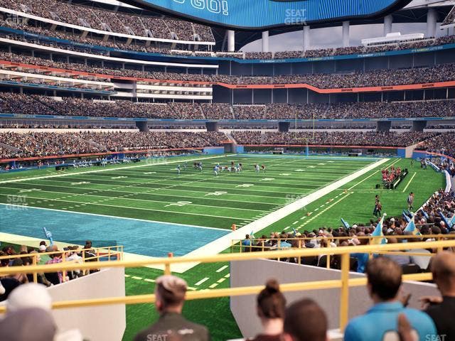 SoFi Stadium - Section Club 125 Seat View