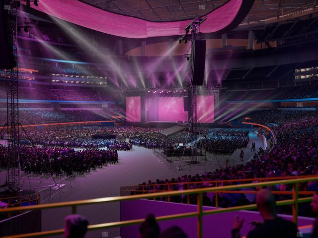 SoFi Stadium - Section Club 125 Seat View SoFi Stadium - Section Club 125 Seat View