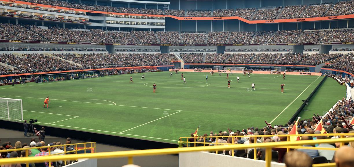 SoFi Stadium - Section Club 125 Seat View