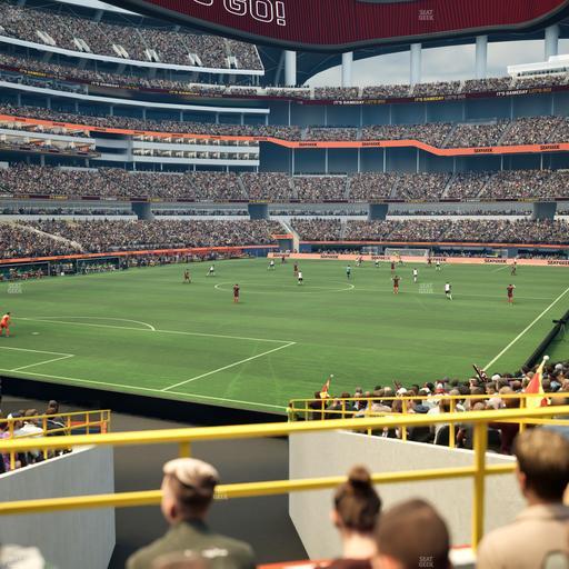 SoFi Stadium - Section Club 125 Seat View