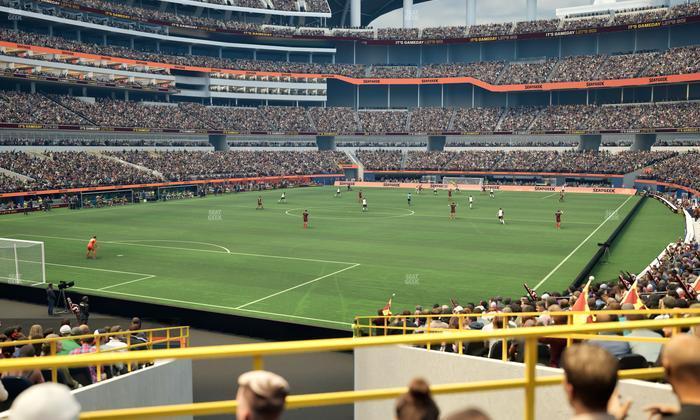 SoFi Stadium - Section Club 125 Seat View