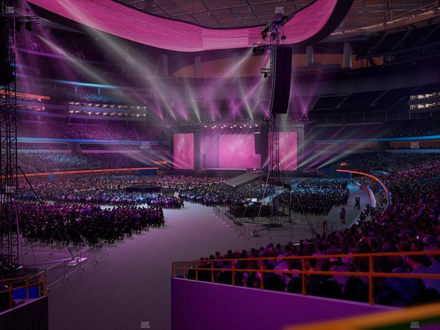 SoFi Stadium - Section Club 125 Seat View