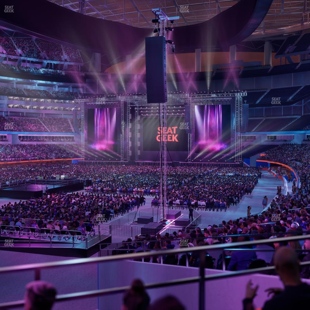 SoFi Stadium - Section Club 125 Seat View