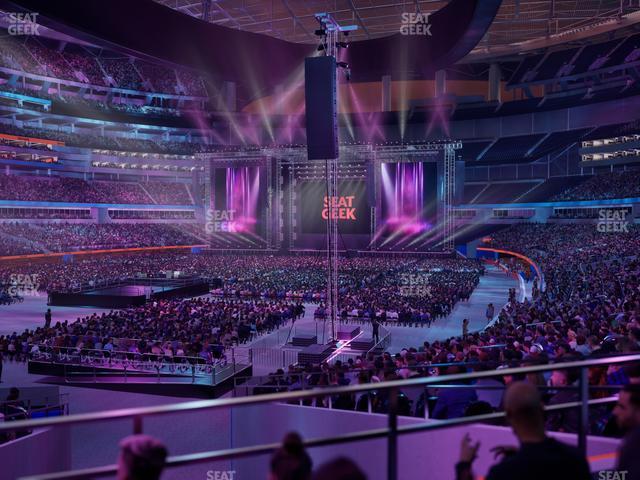 SoFi Stadium - Section Club 125 Seat View SoFi Stadium - Section Club 125 Seat View