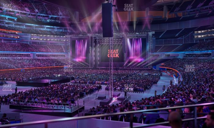 SoFi Stadium - Section Club 125 Seat View