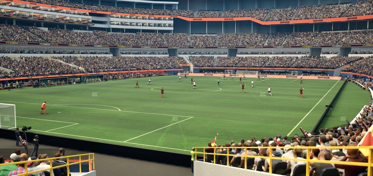 SoFi Stadium - Section Club 125 Seat View