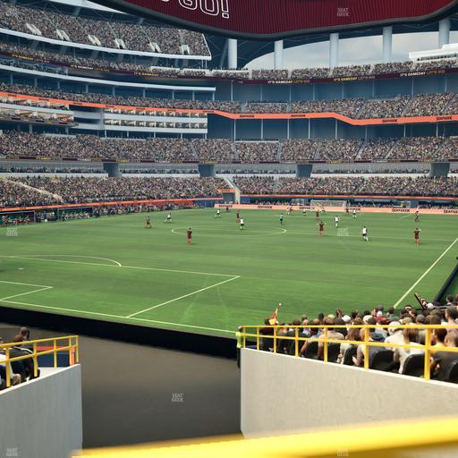 SoFi Stadium - Section Club 125 Seat View