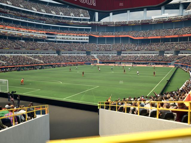 SoFi Stadium - Section Club 125 Seat View