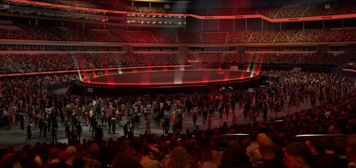 SoFi Stadium - Section Club 126 Seat View