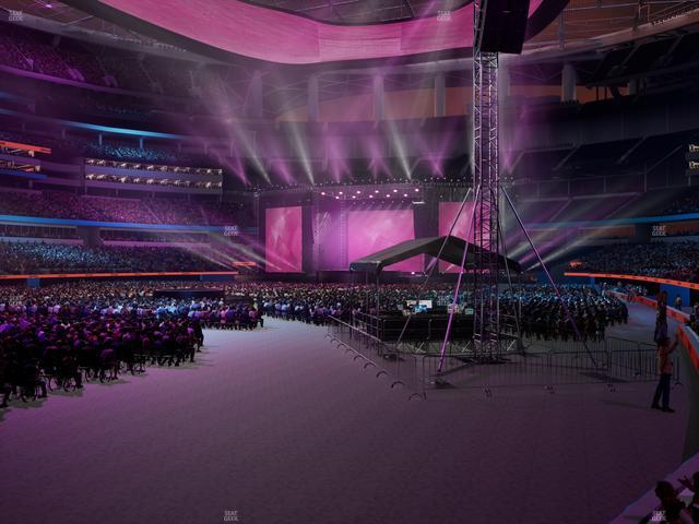 SoFi Stadium - Section Club 126 Seat View