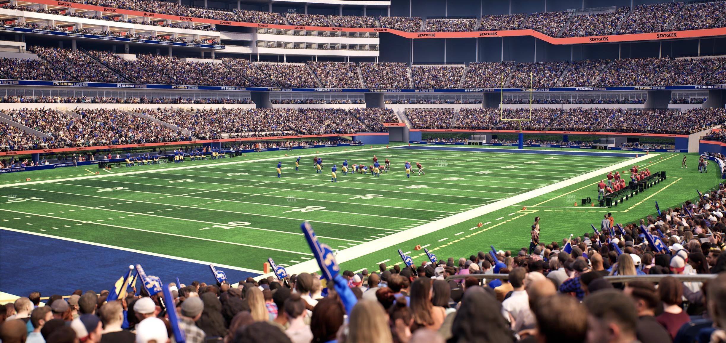 SoFi Stadium - Section Club 126 Seat View