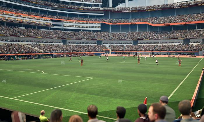 SoFi Stadium - Section Club 126 Seat View