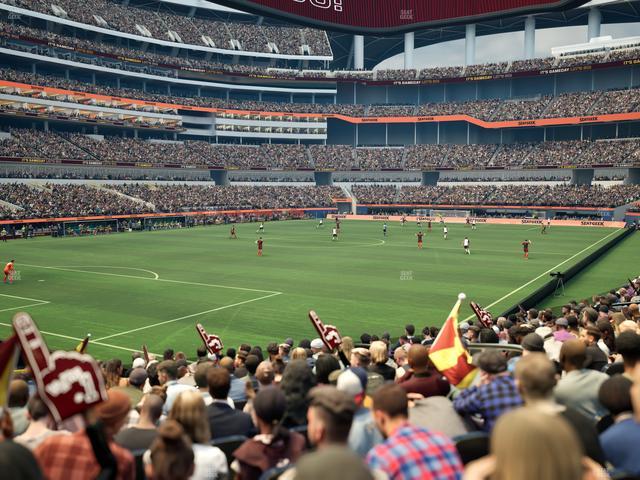 SoFi Stadium - Section Club 126 Seat View