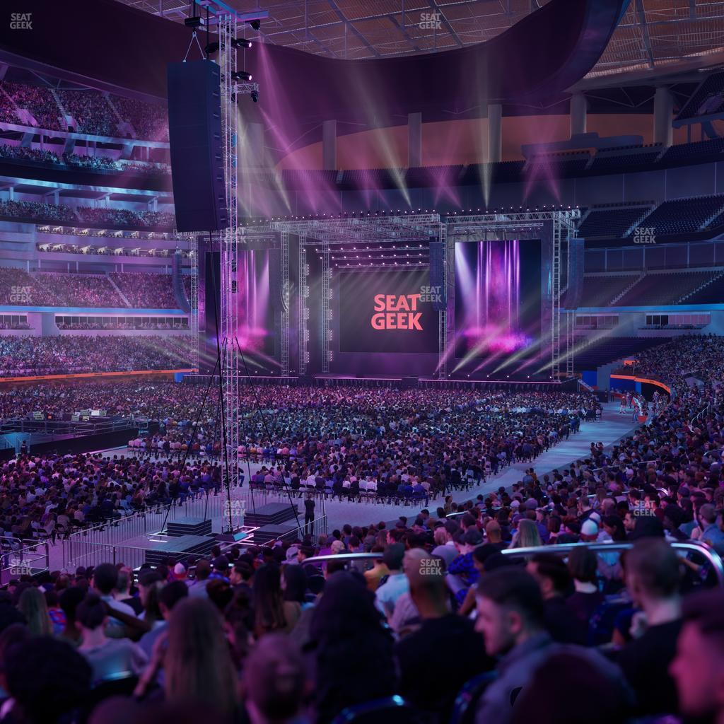 SoFi Stadium - Section Club 126 Seat View