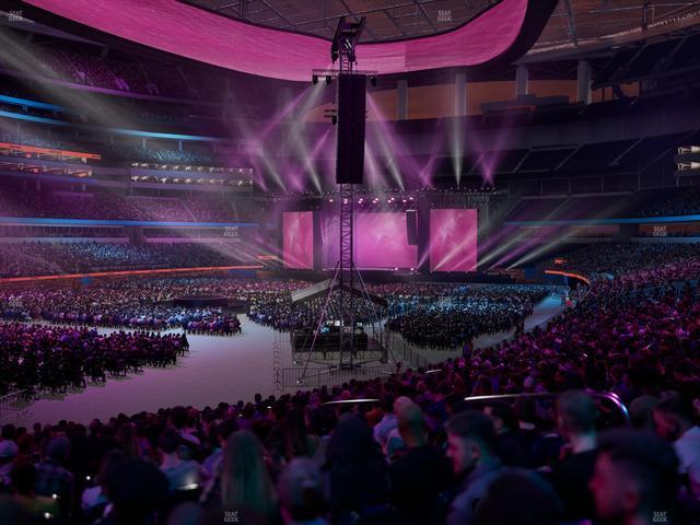 SoFi Stadium - Section Club 126 Seat View SoFi Stadium - Section Club 126 Seat View