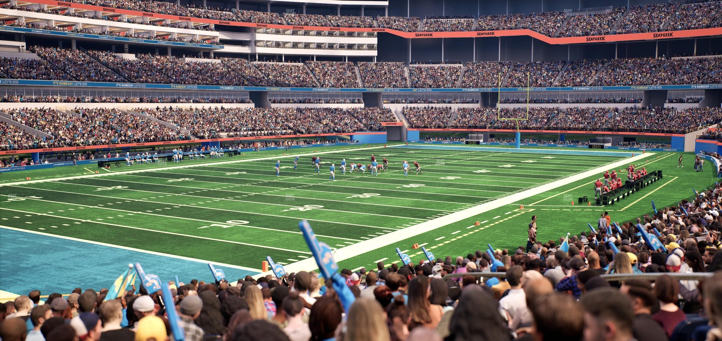 SoFi Stadium - Section Club 126 Seat View