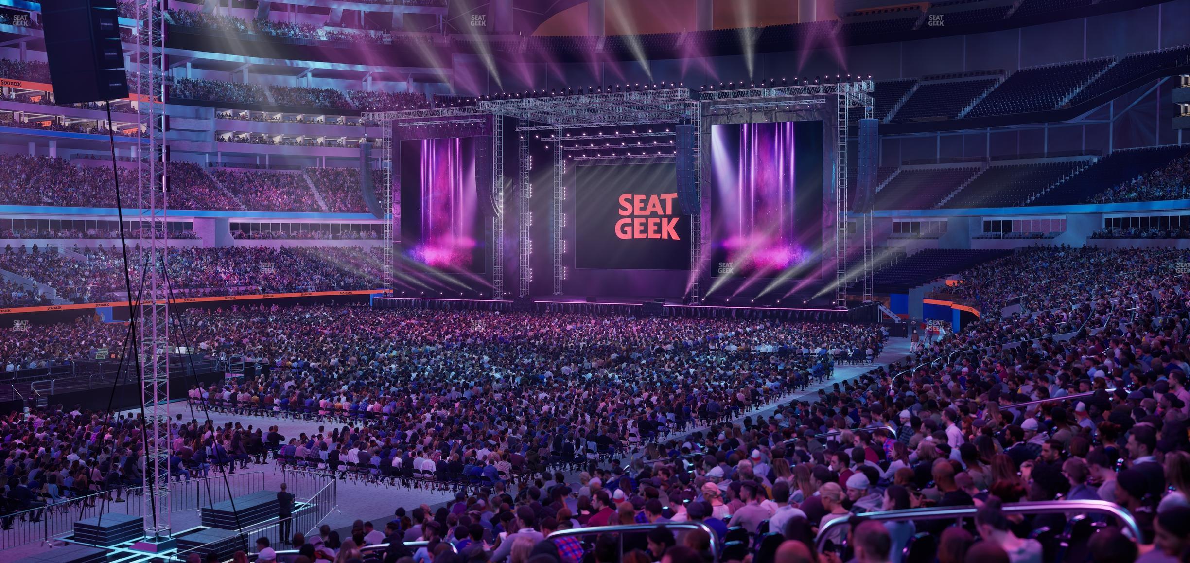 SoFi Stadium - Section Club 127 Wc Seat View