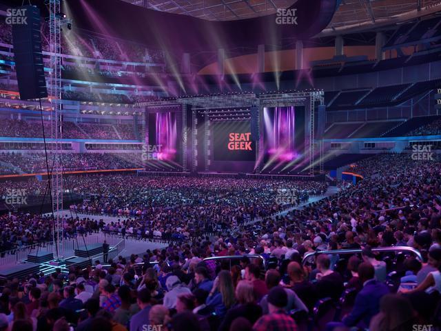 SoFi Stadium - Section Club 127 Wc Seat View SoFi Stadium - Section Club 127 Wc Seat View