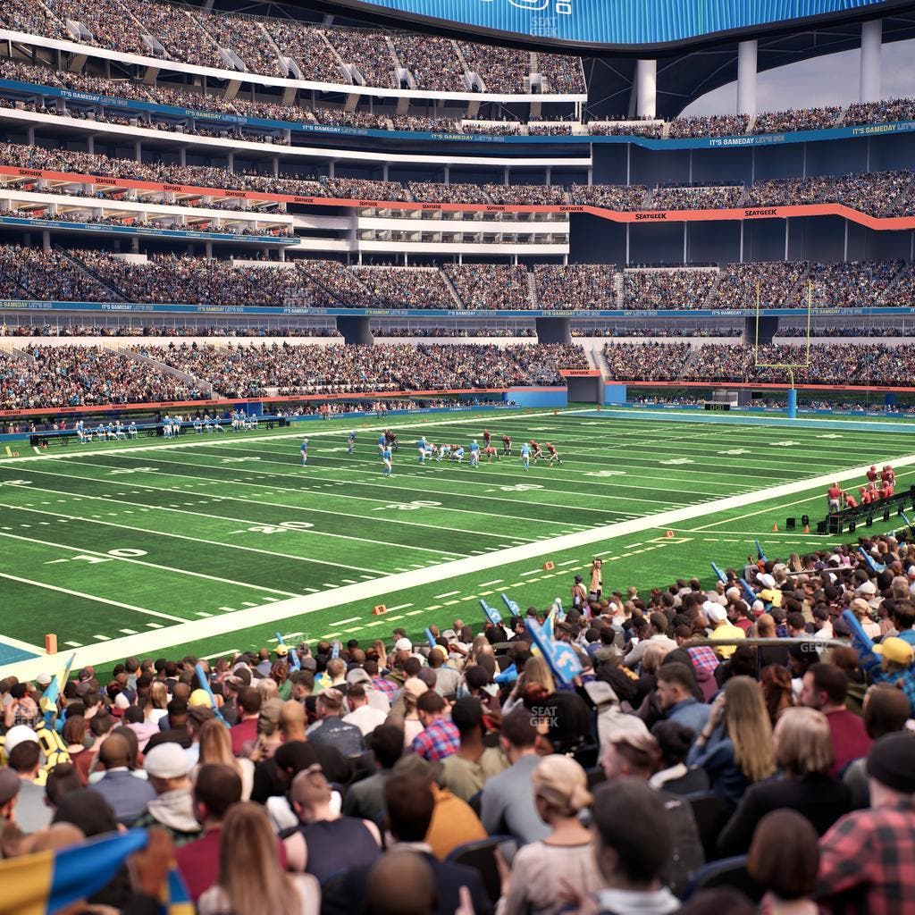 SoFi Stadium - Section Club 127 Wc Seat View