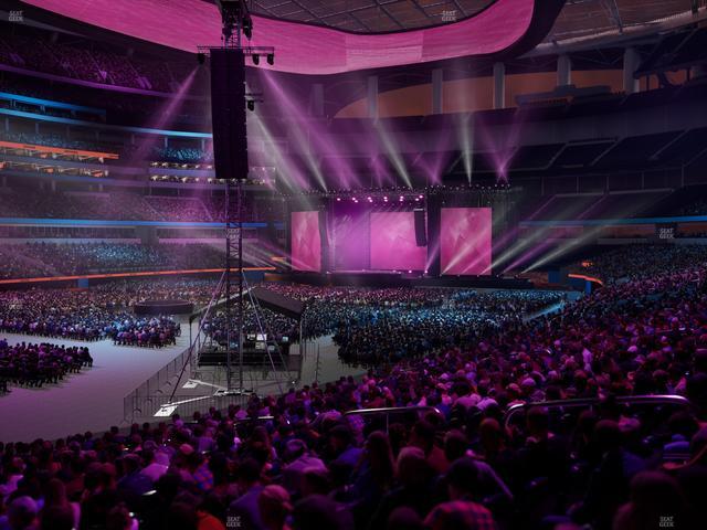 SoFi Stadium - Section Club 127 Wc Seat View SoFi Stadium - Section Club 127 Wc Seat View