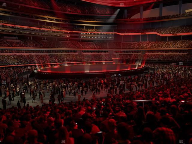 SoFi Stadium - Section Club 127 Wc Seat View