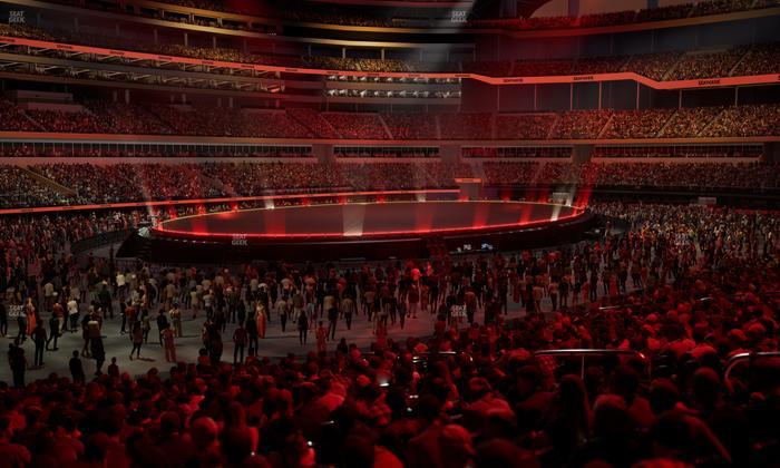 SoFi Stadium - Section Club 127 Wc Seat View